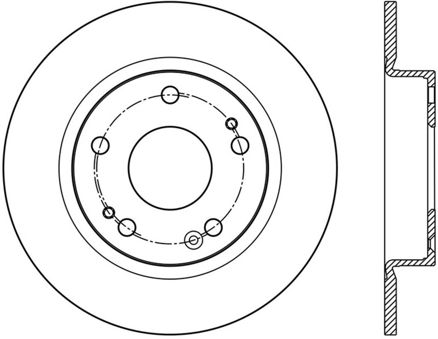 Centric Premium Brake Rotor