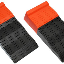 BISupply Tandem Axle Leveler Ramps – 3 Level RV Leveling Blocks Heavy Duty Separating Camper Leveling Ramps, 2 Pk