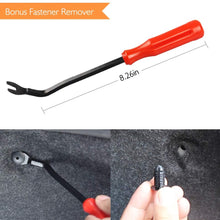 EZYKOO Push Bumper Fastener Rivet Clips with 18 Most Popular Sizes Auto Push Pin Rivets Compatible with Benz, BMW, Toyota, Honda, Subaru, Nissan, Mazda etc