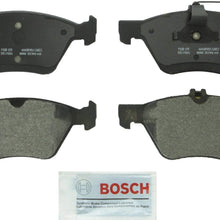 Bosch BP853 QuietCast Premium Semi-Metallic Disc Brake Pad Set For Chrysler: 2004-08 Crossfire; Mercedes-Benz: 1998-99 E300, 1996-03 E320, 2007-09 E350, 1998-02 E430, 2001-04 SLK320; Front