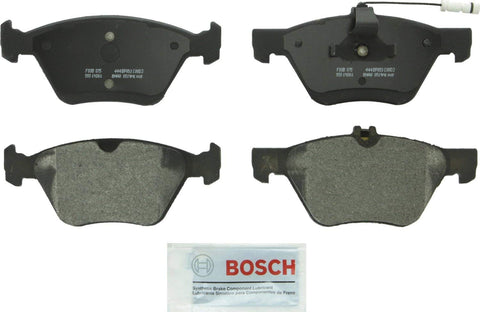 Bosch BP853 QuietCast Premium Semi-Metallic Disc Brake Pad Set For Chrysler: 2004-08 Crossfire; Mercedes-Benz: 1998-99 E300, 1996-03 E320, 2007-09 E350, 1998-02 E430, 2001-04 SLK320; Front