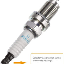 Set of 6 QYL Laser Iridium Spark Plugs Replacement# 3657 IZFR5K11