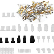 Automotive Electrical Wire Connectors Kit 144Pcs Wiring Repair Connector Wiring Automotive Harness Auto Terminal Repair Kit