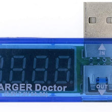 ZEFS--ESD Electronic Module Digital USB Mobile Power Charging Current Voltage Tester Meter Mini USB Charger Doctor Voltmeter Ammeter LED Display