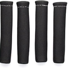 Car 1200 Degree Spark Plug Wire Boots Heat Shield Protector Sleeve Cover fit for SBC BBC 350 454 8PCS by Shinehome