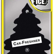Little Trees Hanging Car and Home Air Freshener, Black Ice (Pack of 3)