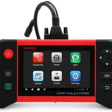 LAUNCH Scanner CRP Touch Pro with All System Diagnostic Scan Tool, Fix SAS/EPB/BMS/DPF/Oil Reset for Mechanic and Experienced Enthusiast,Android-Based 5.0-Inch Touch Screen with Wi-Fi