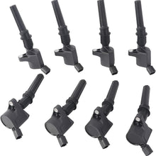 FEIDKS NEW Pack of 8 Curved Boot Ignition Coil Compatible with Lincoln Mercury 4.6L 5.4L V8 Crown Victoria Expedition F-150 F-250 Mustang DG457 DG472 DG491