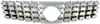 Bully GI-60 Triple Chrome Plated ABS Snap-in Imposter Grille Overlay, 1 Piece