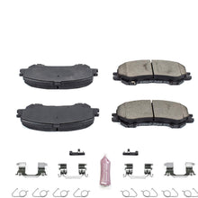 Power Stop 17-1737, Z17 Front Ceramic Brake Pads with Hardware