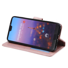 Huawei P20 Case, The Grafu Leather Case, Premium Wallet Case with [Card Slots] [Kickstand Function] Flip Notebook Cover for Huawei P20, Rose Gold