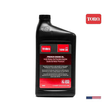 (6-Packs) 32Oz Genuine OEM Tоrо SAE 10W-30 4 Cycle Engine Oil 38280