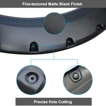 Fender Flares Kit Compatible for 2004-2008 Ford F150 Styleside, 2006-2008 Lincoln Mark LT, Dura-Flex Material Textured Matte Black Finish Front Rear Wheels Pocket Rivet Style