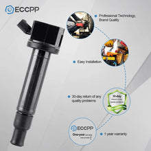 ECCPP Portable Spare Car Ignition Coils Compatible with Lexu-s GS430/ GX470/ LS430/ LX470/ LX570/ SC430 Toyot-a Tundra/ 4runner/ Sequoia/Land Cruiser 1998-2010 Replacement for UF230 UF493(Pack of 8)
