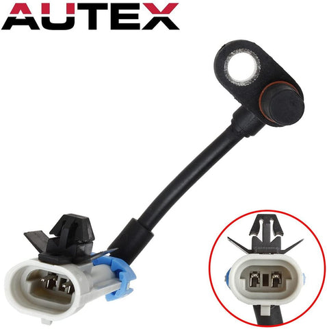 AUTEX ABS Wheel Speed Sensor Front Left/Right 96626078 ALS1748 compatible with Chevrolet Equinox 2007-2009/Pontiac Torrent 2007-2009/Saturn Vue 2008-2010/Suzuki XL-7 2007-2009