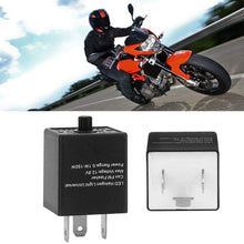 LED Flasher Relay, 12V 24V 3-PIN Adjustable LED Flasher Relay Turn Signal Light Blinker for Automotive Motorcycle