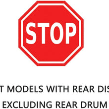 Detroit Axle - 281mm Front Disc Brake Kit Rotors w/Ceramic Pads w/Hardware & Brake Kit Cleaner Replacement for 2001-2007 Town & Country - [01-07 Dodge Caravan] - 01-07 Dodge Grand Caravan