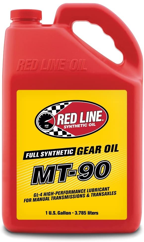 Red Line 50305 Manual Transmission (MT) 90W Gear Oil - 1 Gallon, (Pack of 4)