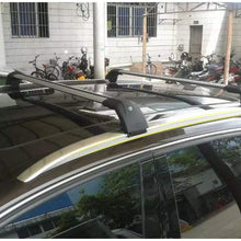 N/D Crossbars Roof Racks Aluminum Alloy Crossbars Top Roof Luggage Rack Rails Fit for BMW X3 G01 2018 2019 2020 Silver
