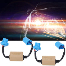 Hlyjoon Car Error Free Decoder 2pcs C16 9004/9007 LED Canbus Headlight Decoder Device Anti-Flicker Resistors Error Canceller Car Vehicles LED Headlight Decoder