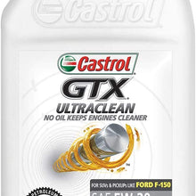 Castrol 6140 GTX ULTRACLEAN 5W-20 Motor Oil, 1 Quart, 6 Pack