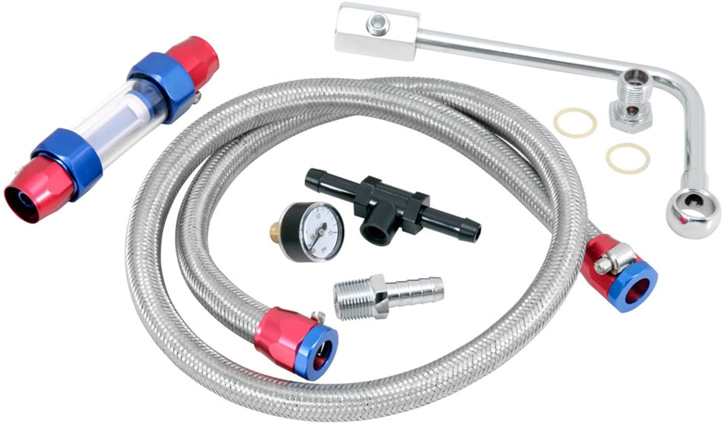 Spectre Performance 2985 Edelbrock Fuel Line kit