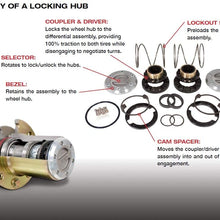 Yukon Gear & Axle (YHC70002) Locking Hub Kit for Dana 60 35 Spline
