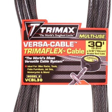 Trimax VMAX30CBL Trimflex Replacement Cable for Versa Cable (30 ft Long x 10mm) Cable only