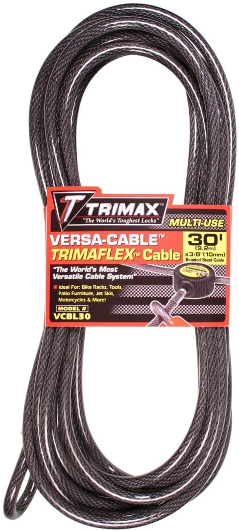 Trimax VMAX30CBL Trimflex Replacement Cable for Versa Cable (30 ft Long x 10mm) Cable only