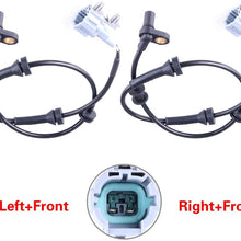 LUJUNTEC ABS Wheel Speed Sensor Left & Right & Front ALS625 Replacement for 2005-2014 Nissan Xterra 2005-2014 Nissan Frontier