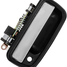 AUTEX 769MX Chrome Exterior Front Right Door Handle Passenger Side Compatible with Toyota Tacoma 1995-2004 Door Handle