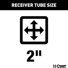 CURT 13135 Class 3 Trailer Hitch, 2-Inch Receiver for Select Subaru Crosstrek and XV Crosstrek,Black