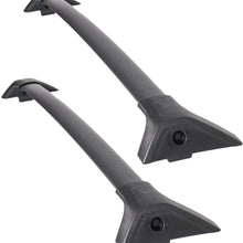 ROSY PIXEL Roof Rack Cross Bars for Toyota RAV4 2019 2020 2021 Luggage Carrier Aluminum Silver (excludes Adventure Grade)