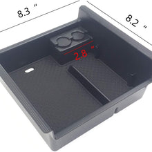 JOJOMARK for 2019 Toyota 4 Runner Accessories Center Console Organizer Tray Armrest Box Secondary Storage Fit 2020 2019 2018 2017 2016 2015 2014 2013 2012 2011 2010 4Runner