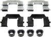 ACDelco 18K1074X Professional Rear Disc Brake Caliper Hardware Kit with Clips and Bushings