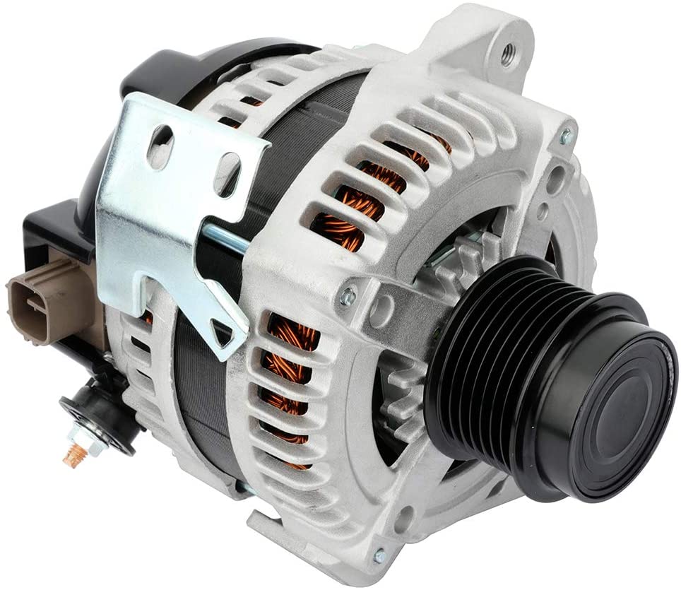 Alternator FINDAUTO 11195 Fit for P-ontiac Vibe 09 10 2009 2010 2.4L 2.4 for T-oyota Camry 07 08 09 2007 2008 2009 2.4L 2.4 104210-4880, 104210-4881 27060-28321 100 Amp/12 Volt