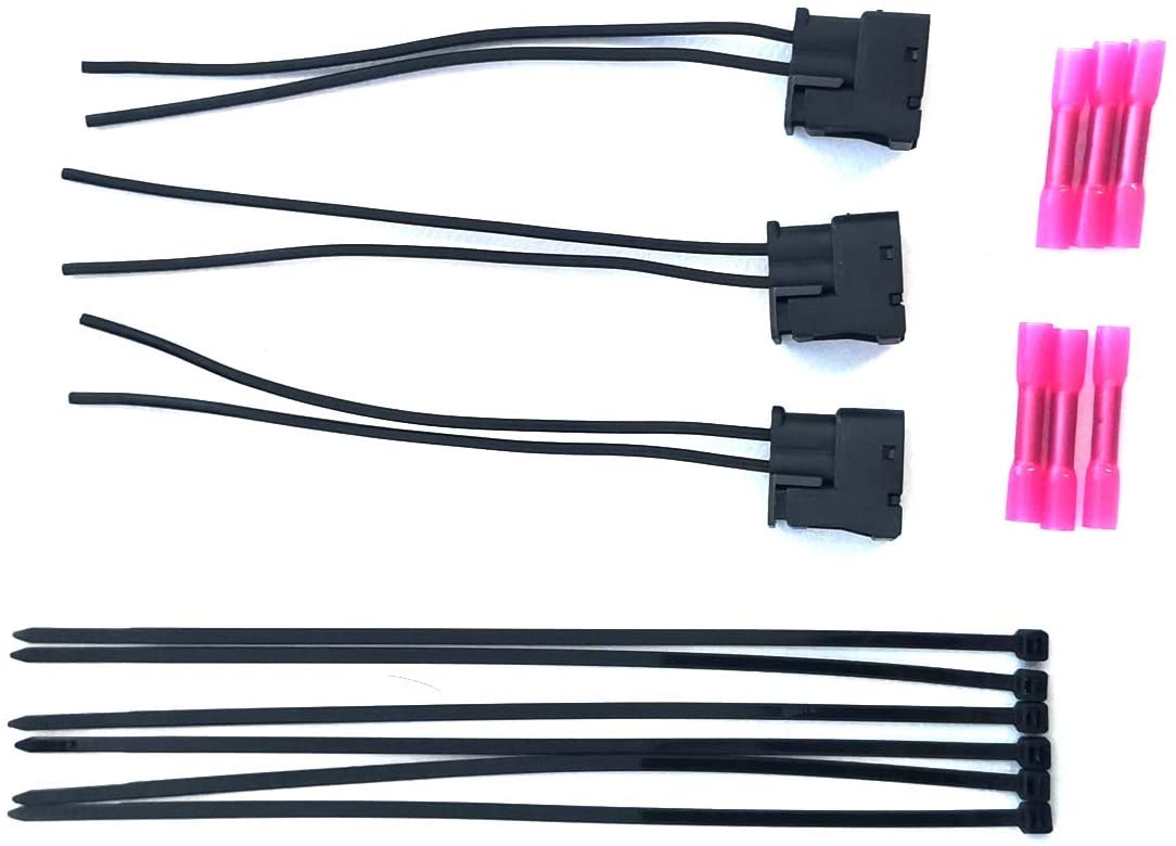 SUBALIGU 3Pcs Ignition Coil Connector Plug Pigtail Harness with Wires Fit for Lexus 300 / GS300 / SC300