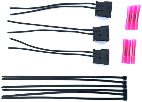 SUBALIGU 3Pcs Ignition Coil Connector Plug Pigtail Harness with Wires Fit for Lexus 300 / GS300 / SC300