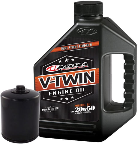 MaximaHiflofiltro VTEOCK5 Engine Oil Change Kit for Harley Davidson Twin Cam V-Twin