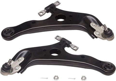 TUCAREST 2Pcs K622035 K622036 Left Right Front Lower Control Arm and Ball Joint Assembly Compatible With 2011 2012 2013 2014 2016 2017 2018 2019 Toyota Sienna Driver Passenger Side Suspension