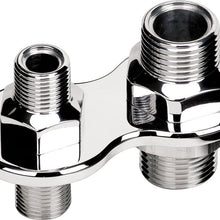 Billet Specialties 66720 2 Port Air Conditioning Bulk Head