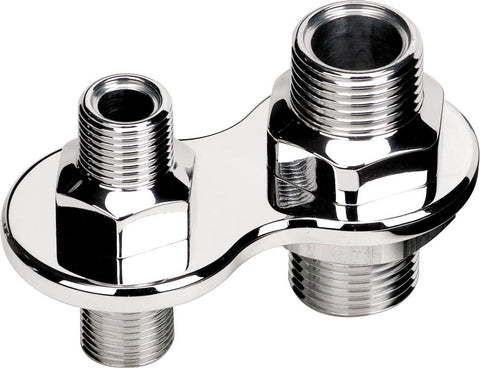 Billet Specialties 66720 2 Port Air Conditioning Bulk Head