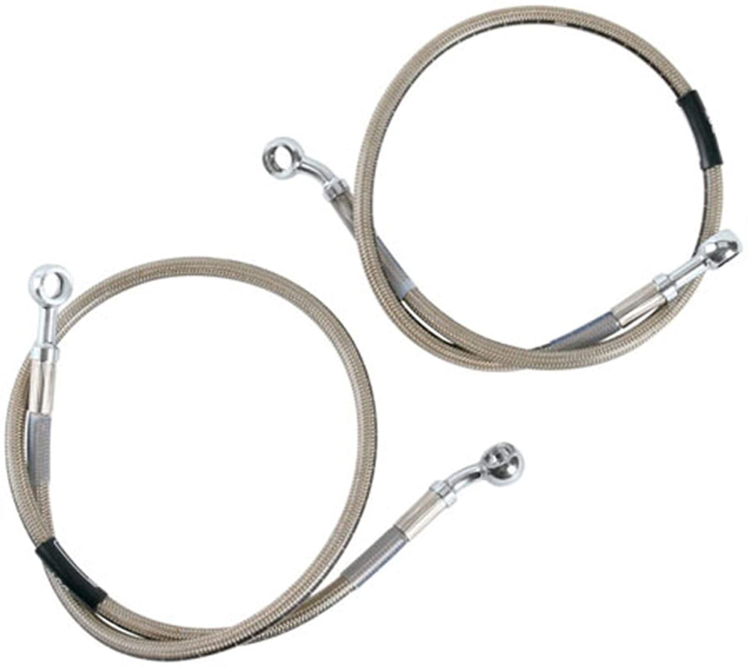 Cycleflex Brake Lines Two-Line Race Kit Fits 2005-2006 Honda CBR600RR
