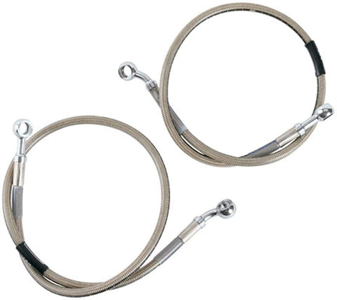 Cycleflex Brake Lines Two-Line Race Kit Fits 2005-2006 Honda CBR600RR