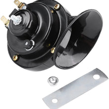 SANON Universal 25W 12V 110dB 510HZ ABS Motorcycle Electric Snail Horn Loud Voice Speaker