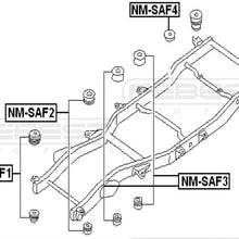 95510-Vb000 / 95510Vb000 - Body Bushing For Nissan