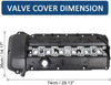 X AUTOHAUX Car Camshaft Engine Valve Cover with Gasket Set 11121432928 for BMW 323Ci 323i 325Ci 325i 325xi 328Ci 328i