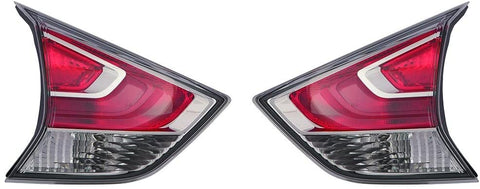 For Nissan Rogue 2014-2015 Inner Tail Light Assembly Pair Driver and Passenger Side (DOT Certified) NI2802103, NI2803103