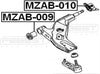 FEBEST MZAB-010 Control Arm Bushing