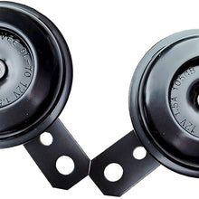 Joyce Lindberg Universal Waterproof Round Loud Horn Speaker 12V 1.5A for Motorcycle Electric Cars 2 pcs